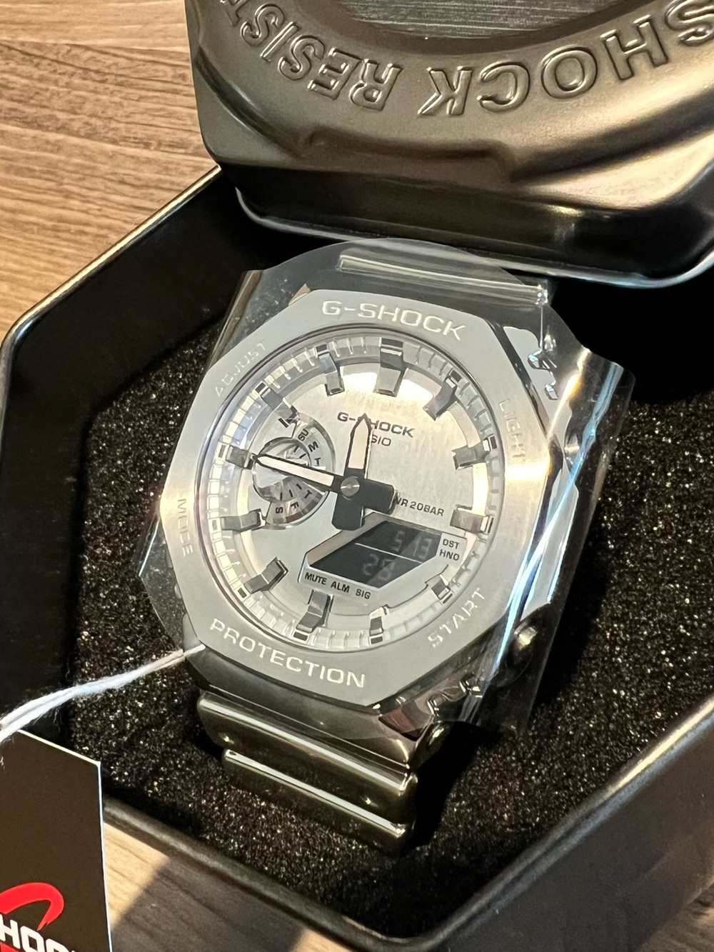 Casio G-Shock GM2100YM-8A Analog-Digital Watch (Metallic Silver) - Picture 3 of 4